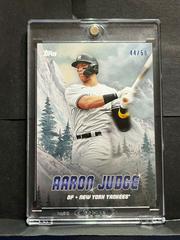 Aaron Judge [Prussian Blue] #PK-6 Baseball Cards 2023 Topps X Bob Ross The Joy Of Peaks of Power Prices