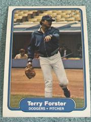 Terry Forster #4 Baseball Cards 1982 Fleer Prices
