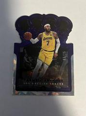 Carmelo Anthony [Crystal Purple] Basketball Cards 2021 Panini Crown Royale Prices