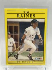 Tim Raines Baseball Cards 1991 Fleer Update Prices