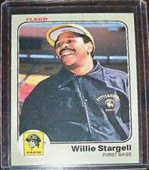 Willie Stargell #324 Baseball Cards 1983 Fleer Prices