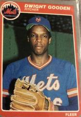 Dwight Gooden #82 Baseball Cards 1985 Fleer Prices