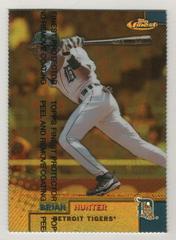 Brian Hunter [Gold Refractor] #172 Baseball Cards 1999 Finest Prices