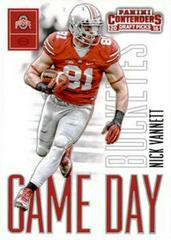Nick Vannett #28 Football Cards 2016 Panini Contenders Draft Picks Game Day Tickets Prices