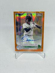 Elly De La Cruz [Autograph Orange Lava Refractor] #PDC-189 Baseball Cards 2022 Topps Pro Debut Chrome Prices