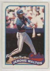 Jerome Walton Baseball Cards 1989 Topps Traded Prices