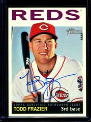 Todd Frazier Baseball Cards 2013 Topps Heritage Real One Autographs Prices