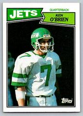 Ken O'Brien #32 Football Cards 1987 Topps American UK Prices