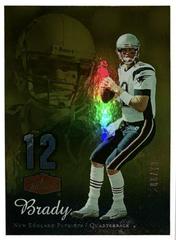 Tom Brady [Gold] #57 Football Cards 2006 Flair Showcase Prices