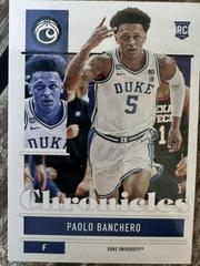 Paolo Banchero [Black] #2 Basketball Cards 2022 Panini Chronicles Draft Picks Prices