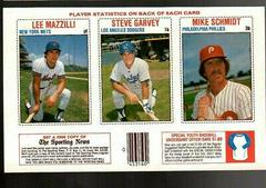 Lee Mazzilli, Mike Schmidt, Steve Garvey [Hand Cut Panel] Baseball Cards 1979 Hostess Prices