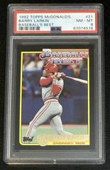 Barry Larkin #21 Baseball Cards 1992 Topps McDonald's Baseball's Best Prices