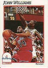 John Williams #220 Basketball Cards 1991 Hoops Prices