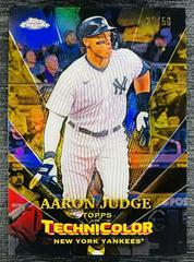 Aaron Judge [Gold] #TT-20 Baseball Cards 2023 Topps Chrome in Technicolor Prices