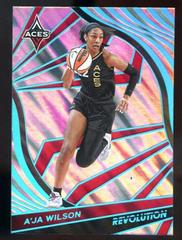 A'ja Wilson [Lava] #31 Basketball Cards 2022 Panini Revolution WNBA Prices