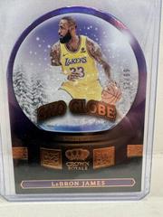 LeBron James #12 Basketball Cards 2023 Panini Crown Royale Sno Globe Prices