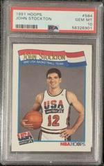 John Stockton Basketball Cards 1991 Hoops Team USA Prices