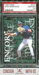 Alex Rodriguez #715 Baseball Cards 1997 Fleer Prices