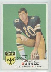 Charlie Durkee #257 Football Cards 1969 Topps Prices