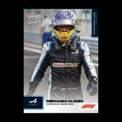 Fernando Alonso #38 Racing Cards 2021 Topps Now Formula 1 Prices