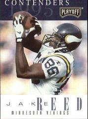 Jake Reed Football Cards 1995 Playoff Contenders Prices