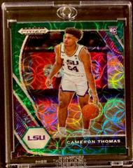 Cameron Thomas [Choice Green Prizm] #18 Basketball Cards 2021 Panini Prizm Draft Picks Prices