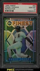 Frank Thomas [Refractor] Baseball Cards 1995 Finest Prices