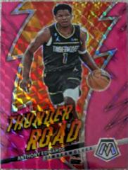 Anthony Edwards [Pink Fluorescent] #15 Basketball Cards 2022 Panini Mosaic Thunder Road Prices