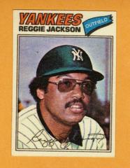 Reggie Jackson Baseball Cards 1977 Topps Cloth Stickers Prices