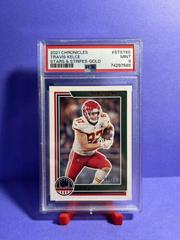 Travis Kelce [Gold] #STS-TKE Football Cards 2021 Panini Chronicles Stars and Stripes Prices