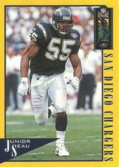 Junior Seau #97 Football Cards 1995 Classic NFL Experience Prices