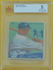 Lou Gehrig Baseball Cards 1934 Goudey Prices