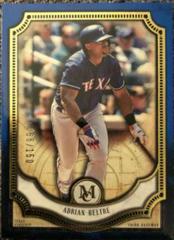 Adrian Beltre [Sapphire] #38 Baseball Cards 2018 Topps Museum Collection Prices