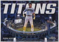 Juan Soto #CT-6 Baseball Cards 2023 Topps Chrome Titans Prices