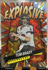 Tom Brady Football Cards 2022 Panini Absolute Explosive Prices