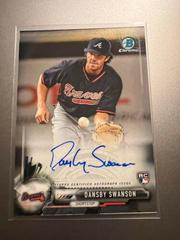 Dansby Swanson [Chrome] #CRA-DS Baseball Cards 2017 Bowman Rookie Autographs Prices
