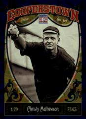 Christy Mathewson [Blue Crystal] #4 Baseball Cards 2013 Panini Cooperstown Prices