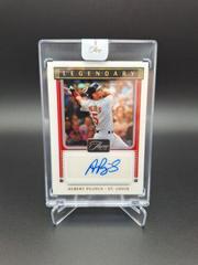 Albert Pujols [Gold] Baseball Cards 2022 Panini Three and Two Legendary Signatures Prices