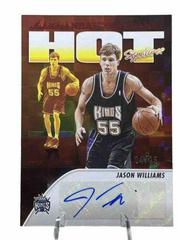 Jason Williams [Red] Basketball Cards 2023 Panini Hoops Hot Signature Prices