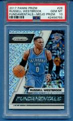 Russell Westbrook [Mojo Prizm] #28 Basketball Cards 2017 Panini Prizm Fundamentals Prices