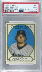 Josh Beckett [Mini Blue] #17 Baseball Cards 2005 Topps Cracker Jack Prices