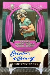 Brenton Strange [Purple Etch] #RRCS-10 Football Cards 2023 Panini Certified Rookie Roll Call Signatures Prices
