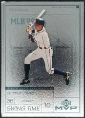 Chipper Jones Baseball Cards 1999 Upper Deck MVP Swing Time Prices