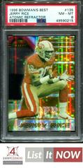 Jerry Rice [Atomic Refractor] Football Cards 1996 Bowman's Best Prices