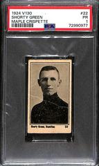 Shorty Green #22 Hockey Cards 1924 V130 Maple Crispette Prices