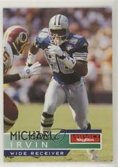Michael Irvin #37 Football Cards 1995 Skybox Impact Prices