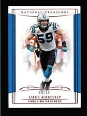 Luke Kuechly [Red Jersey Number] #15 Football Cards 2018 National Treasures Prices