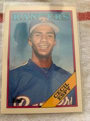 Cecil Espy #36T Baseball Cards 1988 Topps Traded Tiffany Prices