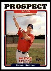 David Murphy #UH109 Baseball Cards 2005 Topps Updates & Highlights Prices