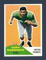 Tony Sardisco Football Cards 1960 Fleer Prices